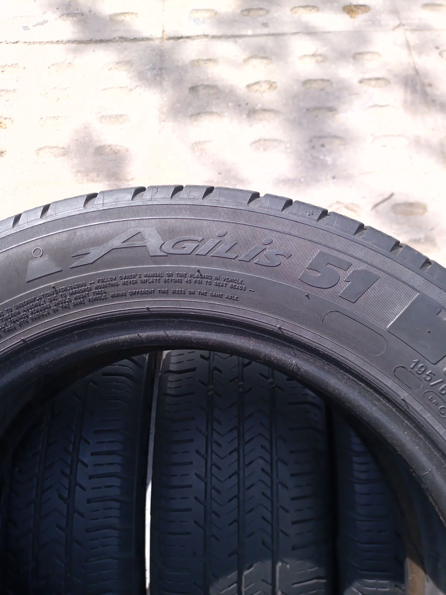 4 X Opony Letnie 195/65 R16 C Michelin