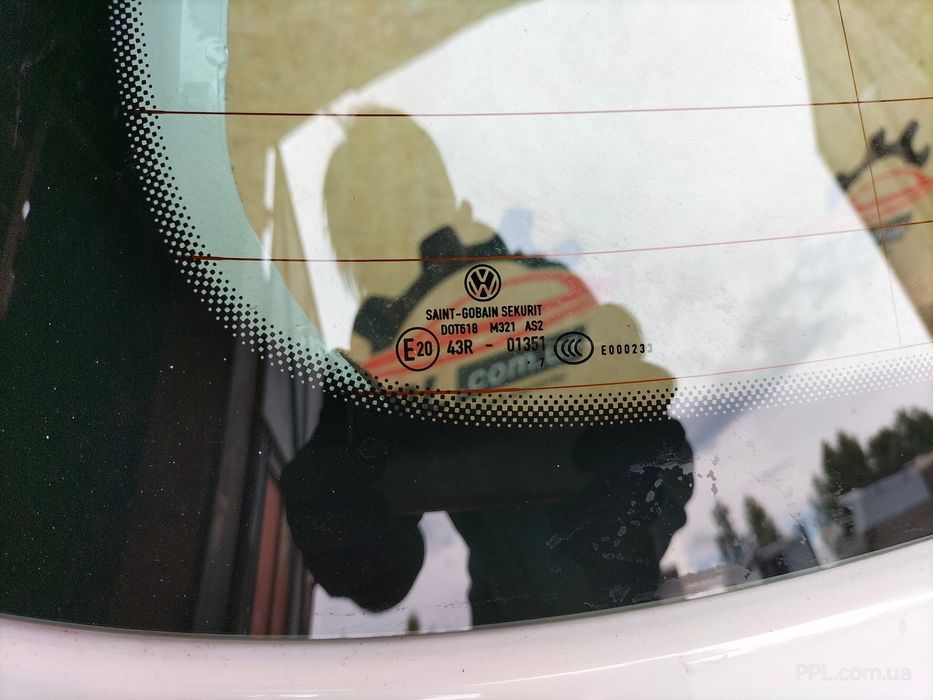 VW Golf 7 VII 12-20 HB хэтчбек заднее стекло крышки багажника 17 год