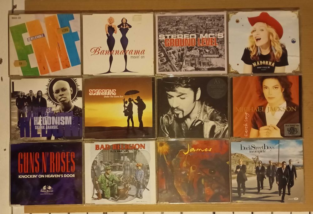 65 CD Singles (parte III) Pop/Rock (algumas raridades)