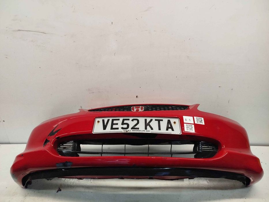 + ZDERZAK PRZÓD PRZEDNI HONDA CIVIC VII 7 R81 CZERWONY TYPE R DOKŁADKA !