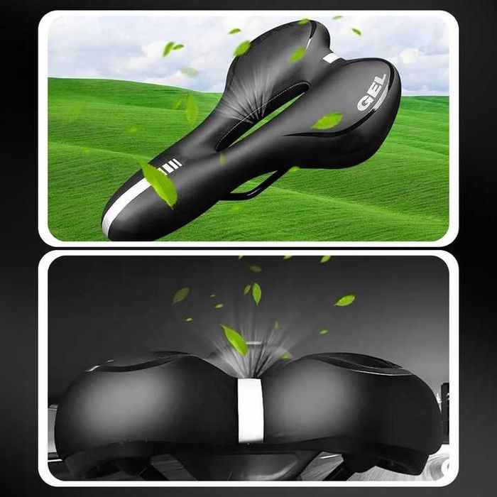 Siodełko ROWEROWE Damskie Męskie ŻELOWE Siedzenie SPORTOWE WYGODNE