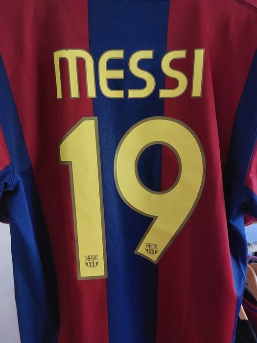 Camisola Oficial Nike Fc Barcelona 2007/08 Messi 19