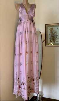 Сукня з натурального шовку