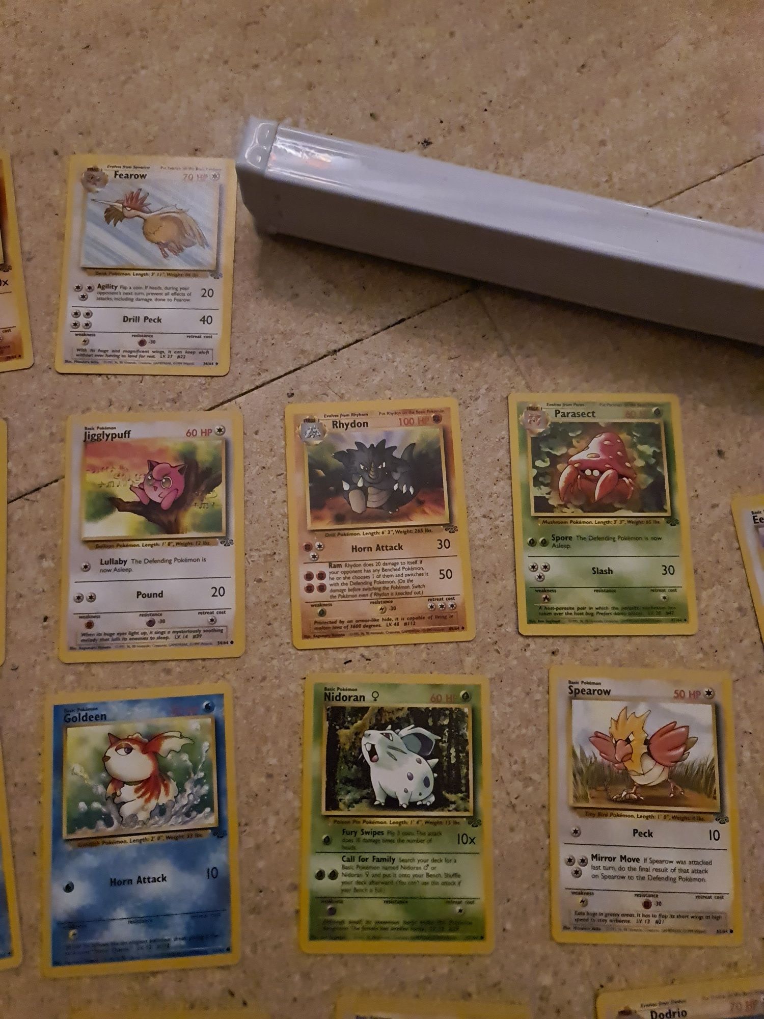 Pokemon Cartas Jungle Unlimited Comuns Incomuns Inglês (M/NM)