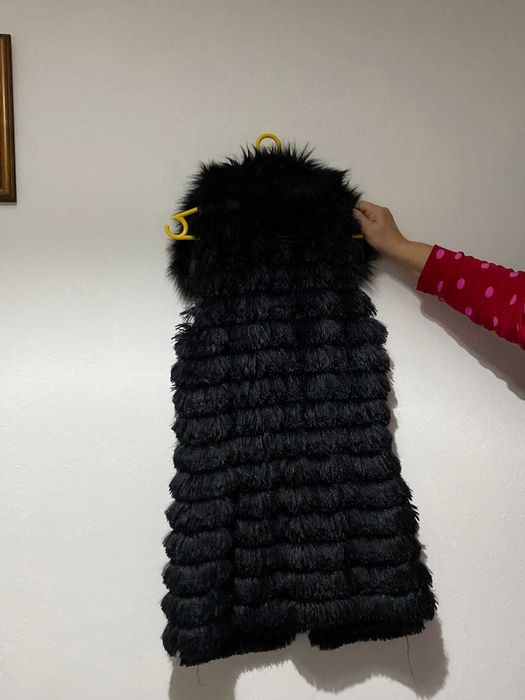 Colete de pelos quentinho