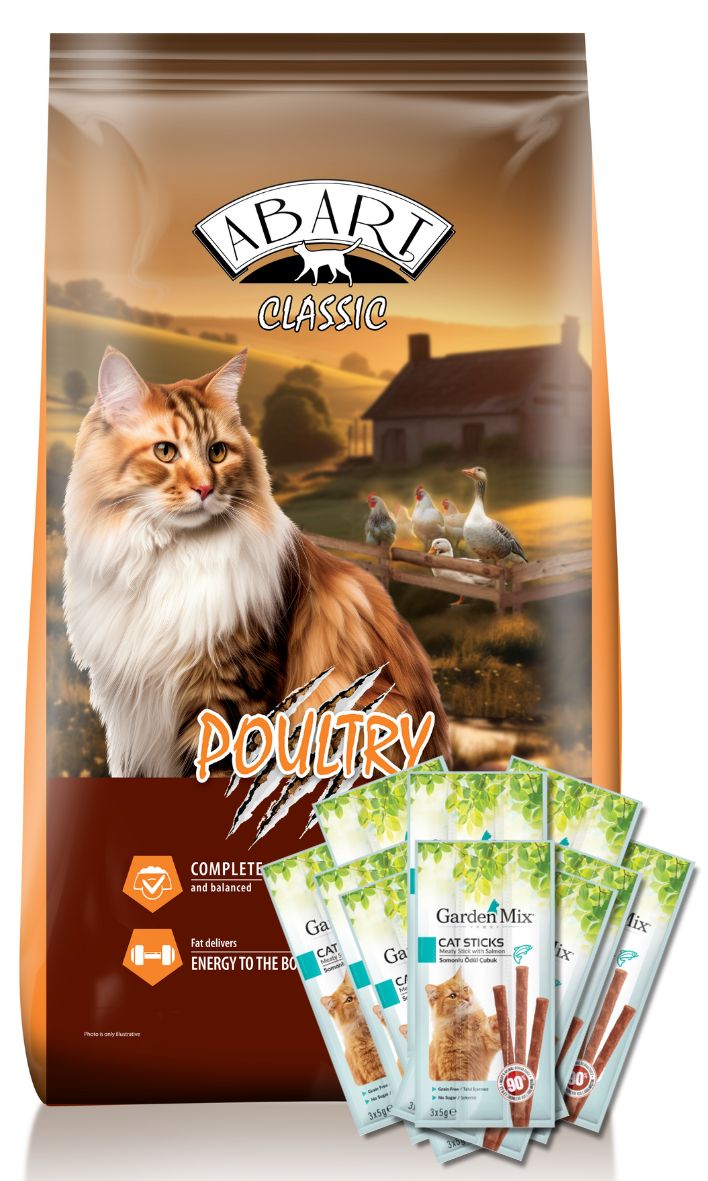 Abart Karma dla kota 8kg plus 10 opakowań kabanosów GRATIS
