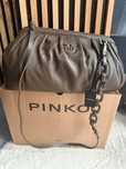 Nowa torebka Pinko Maxi chain pouch khaki duża oryginalna w kartonie