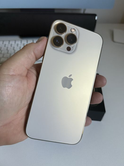 iPhone 13 Pro Max 1TB Gold Stan Idealny Bateria 94% od nowości