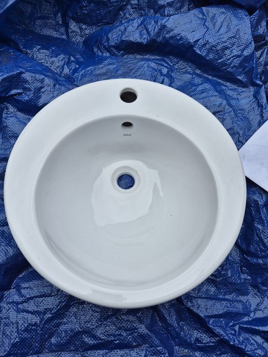 Umywalka okrągła 45 cm Koło/Geberit