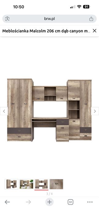 Zestaw mlodzieżowy BRW Malcolm 899 zł