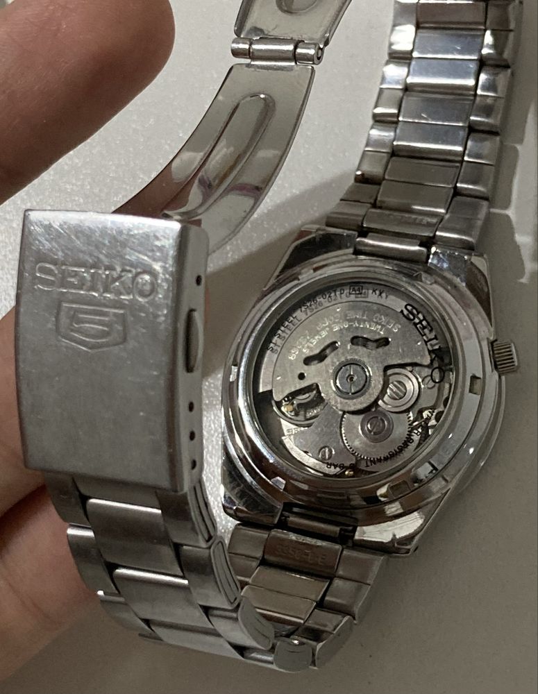 Relógio Seiko Série 5 Automático preto