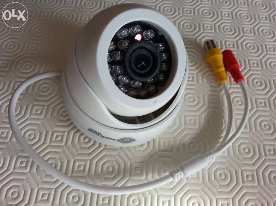 KIT DVR video vigilancia 4 camaras domes sensor Sony acesso internet