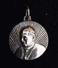 Medalik srebro Jan Pawel II