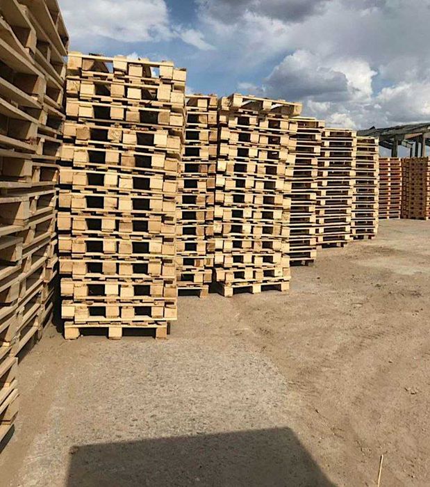 Поддоны б.у деревянные паллеты оптом европоддоны/облегченка выгодно