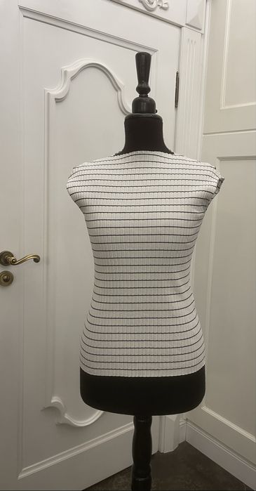 MAX MARA piękna bluzka w prążek, NOWA