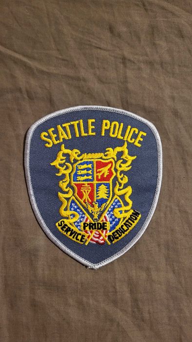 Naszywka policji stanowej USA - Seattle Police