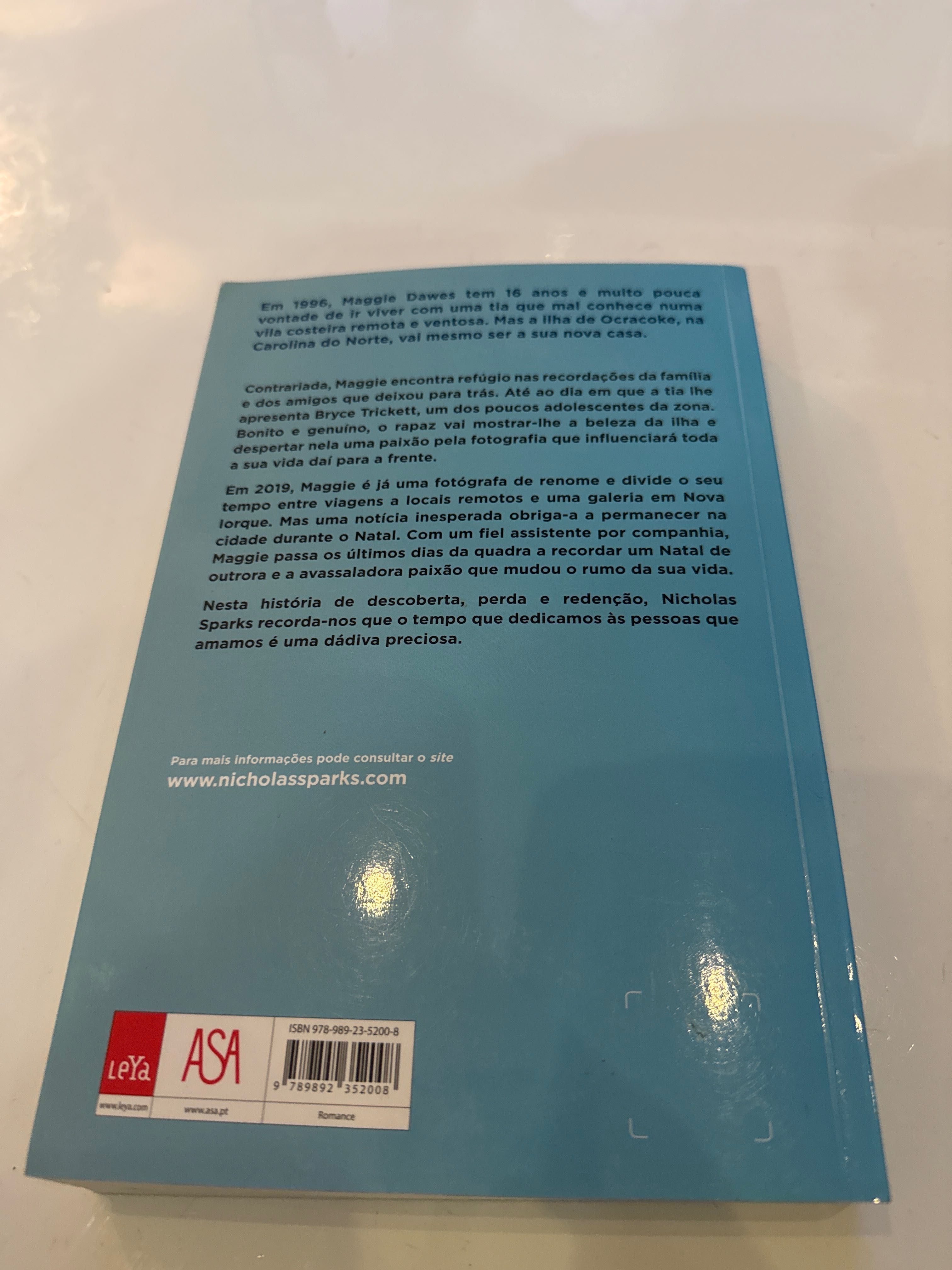 Livro “O sonho” de Nicholas Sparks