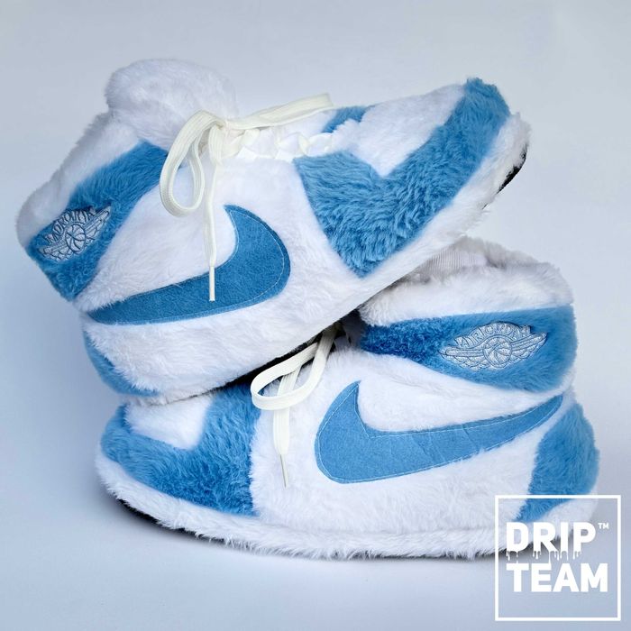 Kapcie Pluszowe Nike Jordan Blue- r. 35-45