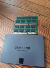 Nowy Dysk samsung ssd 250 GB + Pamiec 8 GB Ram + Myszka RGB