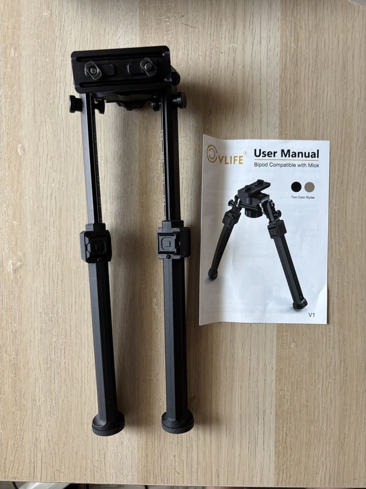 Bipod dwójnóg montarz mlock