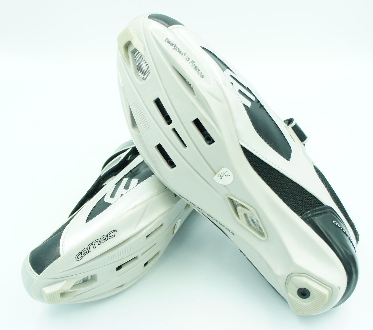 Carnac EOS buty szosowe SPD roz 37, 24,5 cm Białe