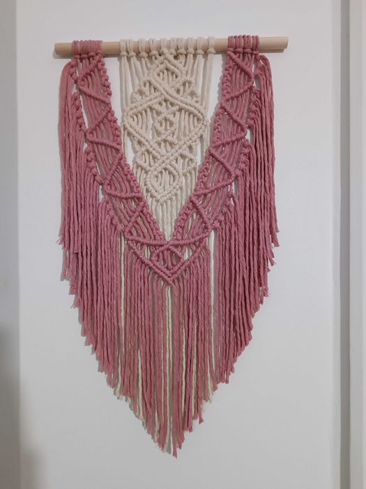 Lindo painel Macramé decoração
