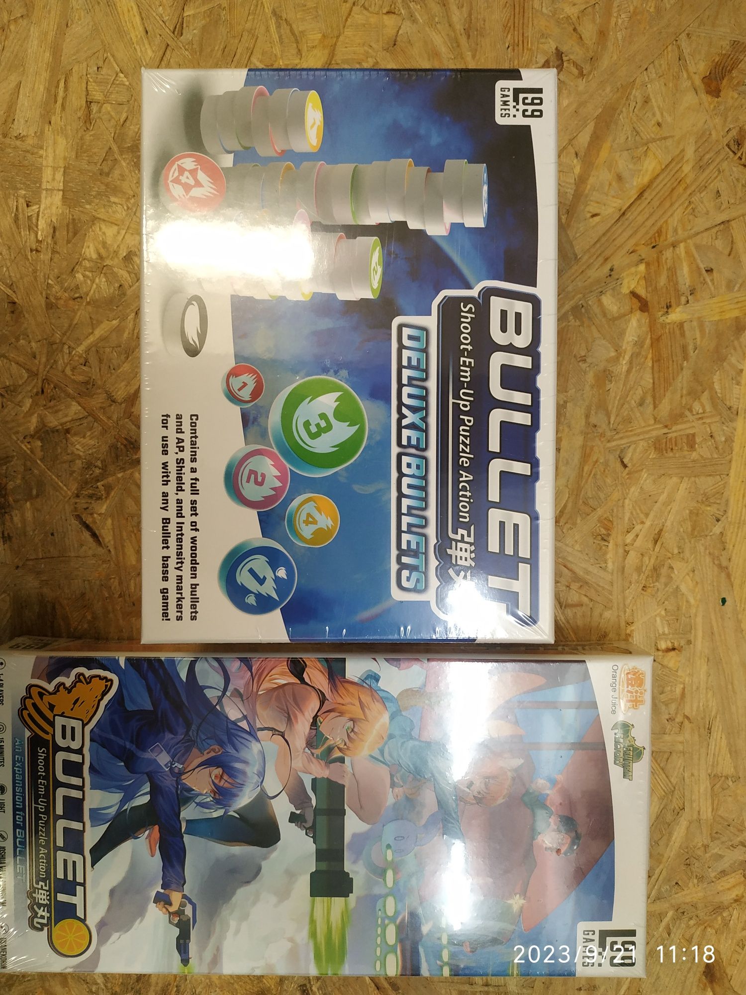 Настольная игра Bullet Orange.Bullet : Роскошные деревянные пули.