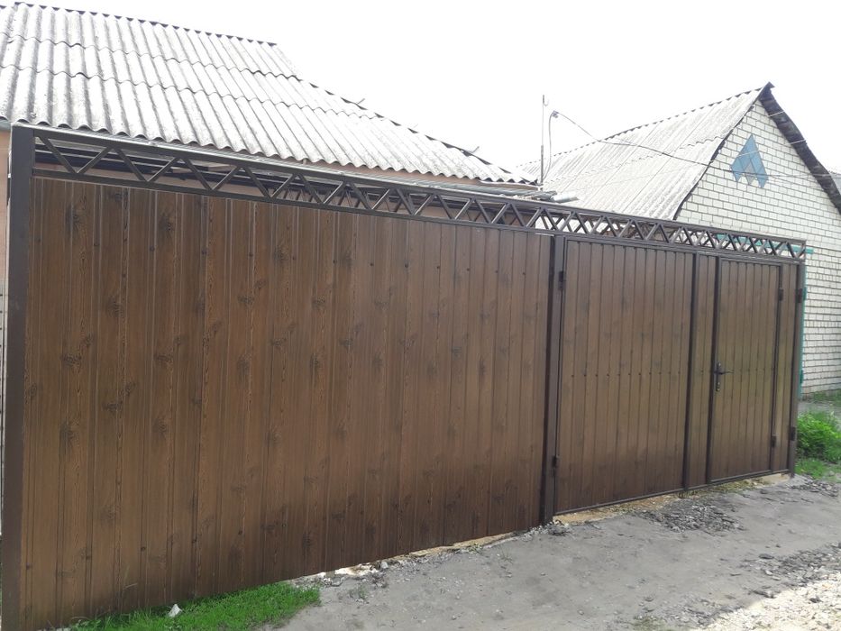 3 D сетка.Заборы из профнастила и бетонные заборы.Ворота и Калитки.