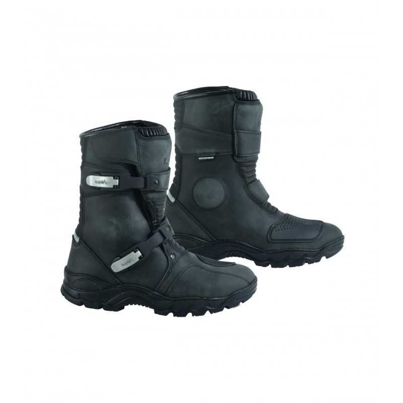 Botas em couro LOVO Unisexo Moto Motard novas