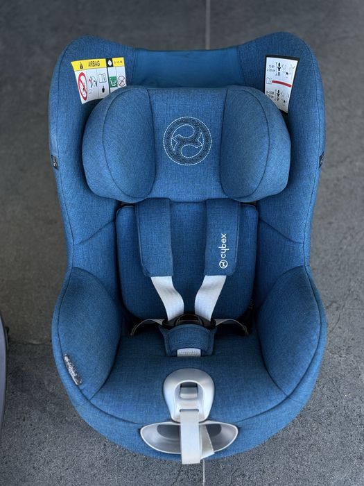 Дитяче автокрісло Cybex Sirona Z2 i-size + базаZ isofix + літній чохол