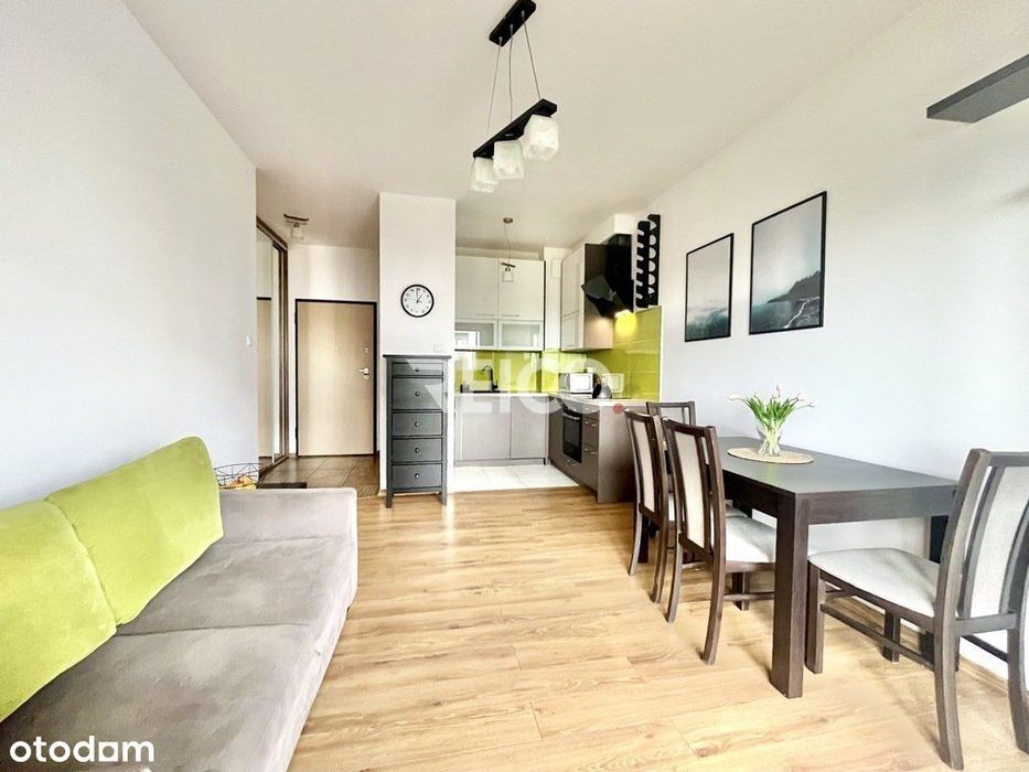 Wilanów, przytulne 2 pok z 6m2 Loggią i garażem