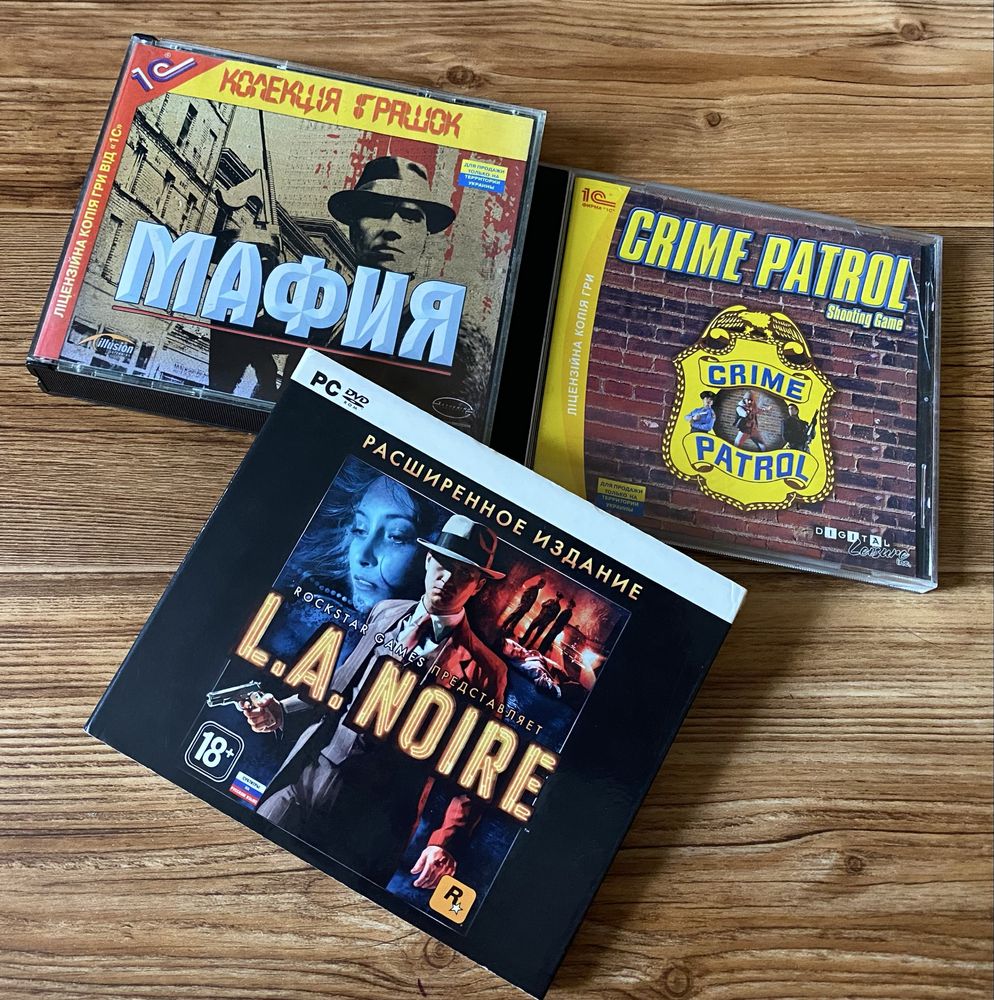 Ігри для PC (ПК): Мафия, Max Payne, Петька, Братья Пилоты, Postal, Они