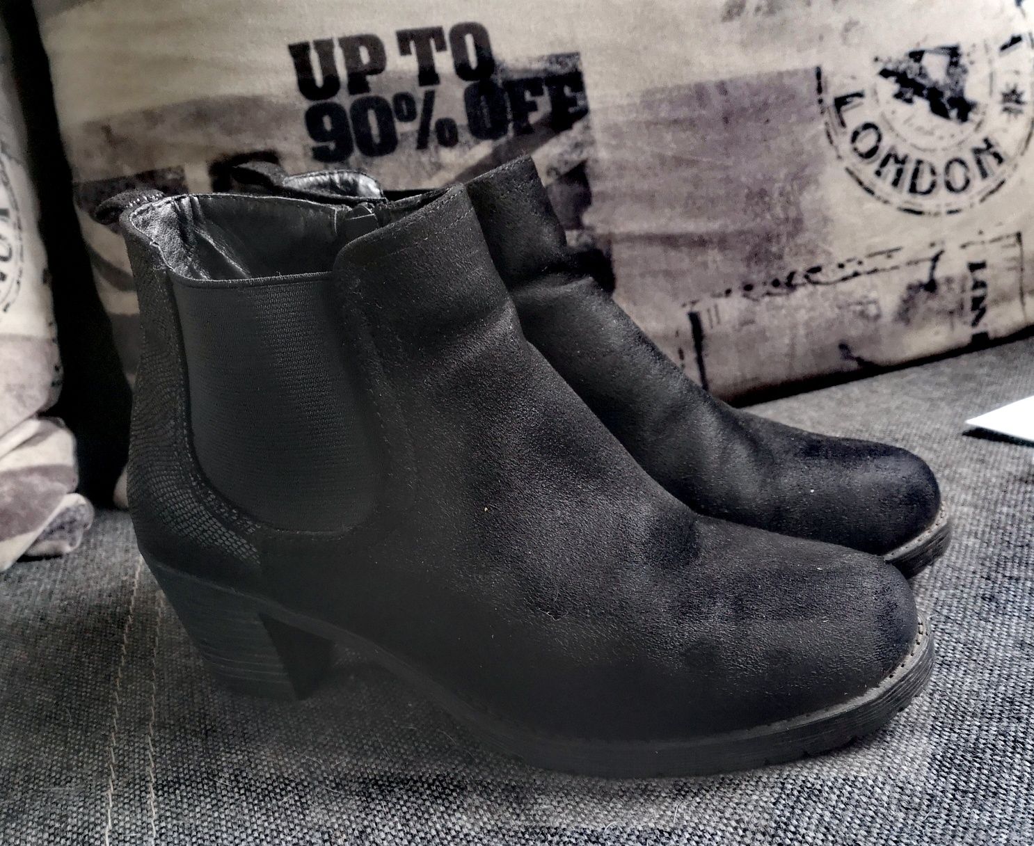 Buty damskie botki