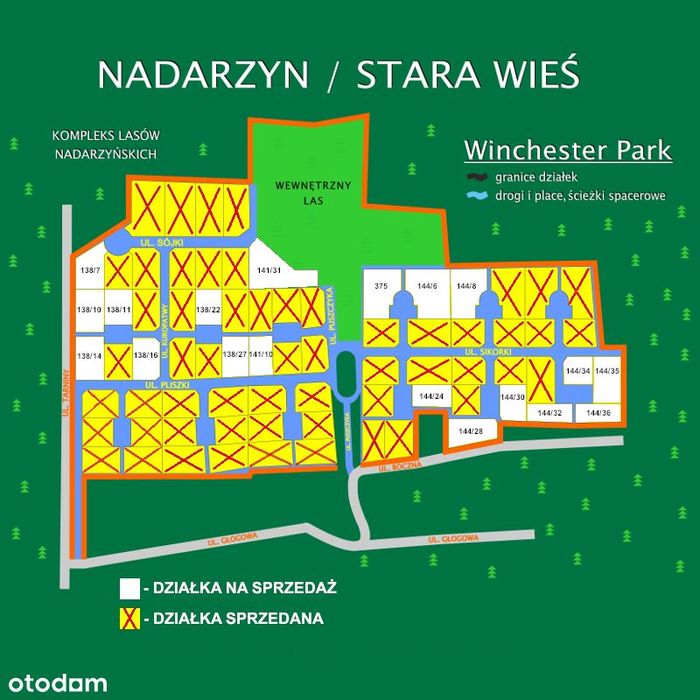 Działki budowlane Nadarzyn