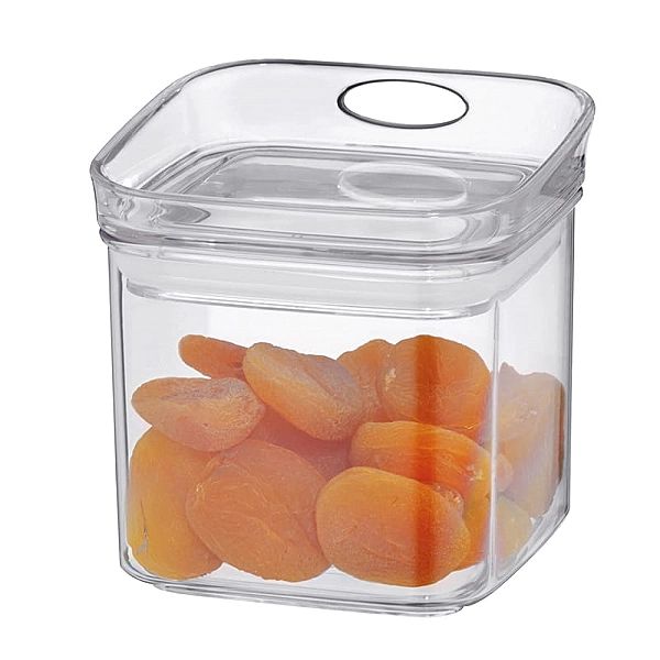 Plastikowy Kela Jule pojemnik kuchenny, 10,5x10,5x10,5 cm, 0,5 l