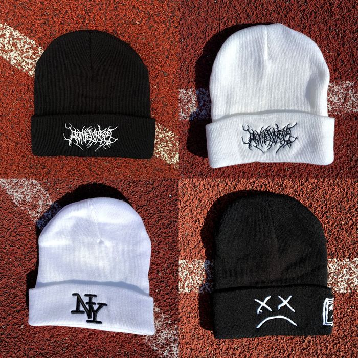 Зимова шапка / шапка / Тепла шапка / Шапка з принтом