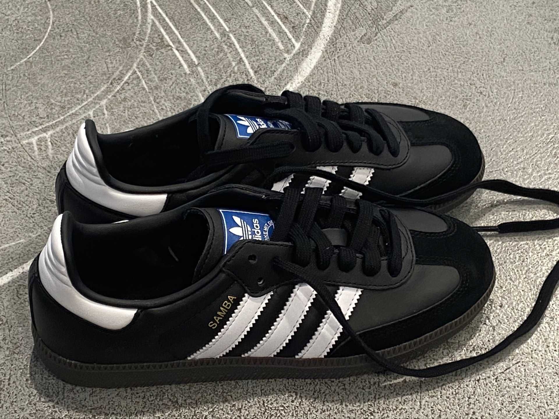 Adidas Samba OG Black White Gum 38