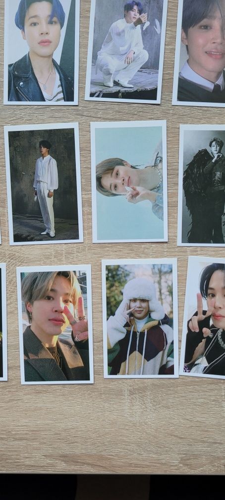 15 kart Jimin BTS