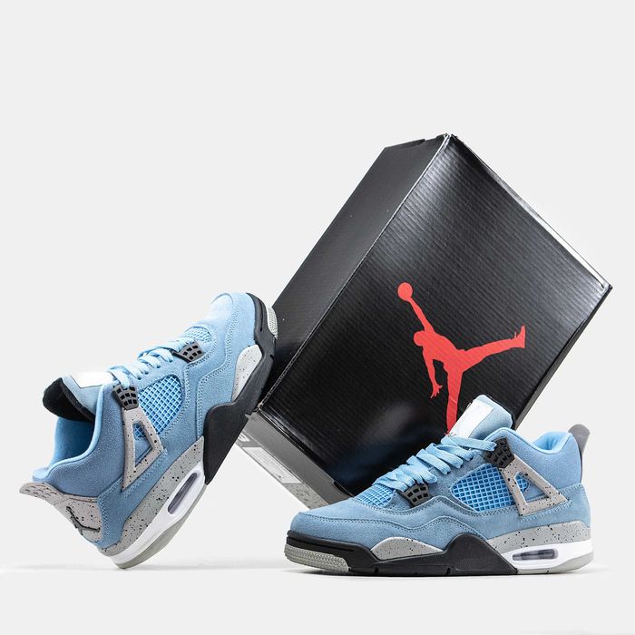 БЕЗ ПРЕДОПЛАТИ Nike Air Jordan 4 University Blue жоріки джордани 4