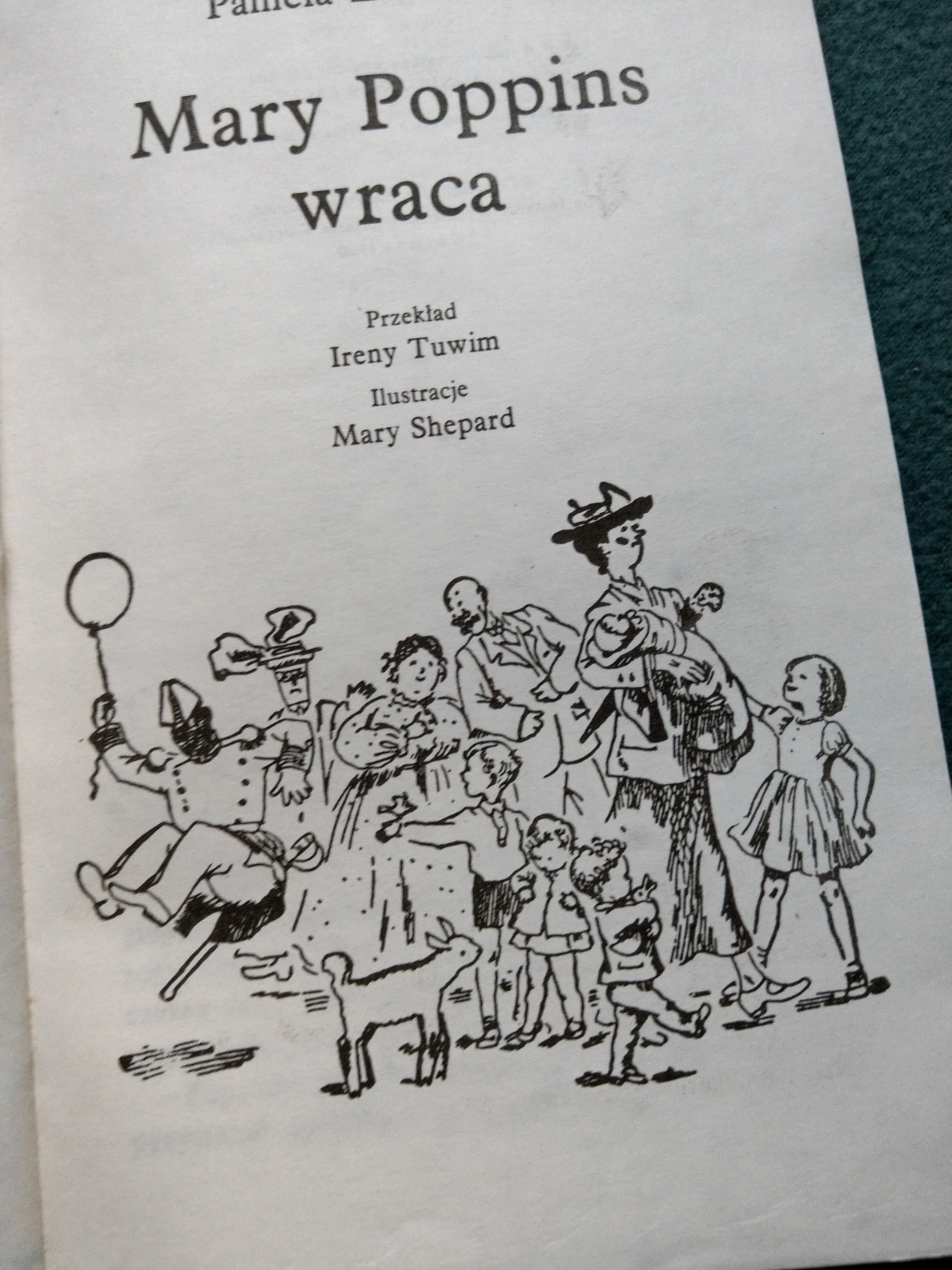 "Mary Poppins wraca" Pamela Lyndon Travers