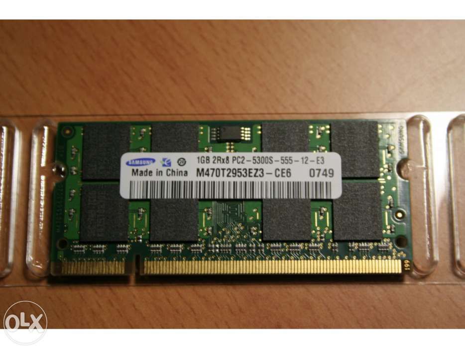 Memoria ram 1gb ddr2 - 667mhz (novo)