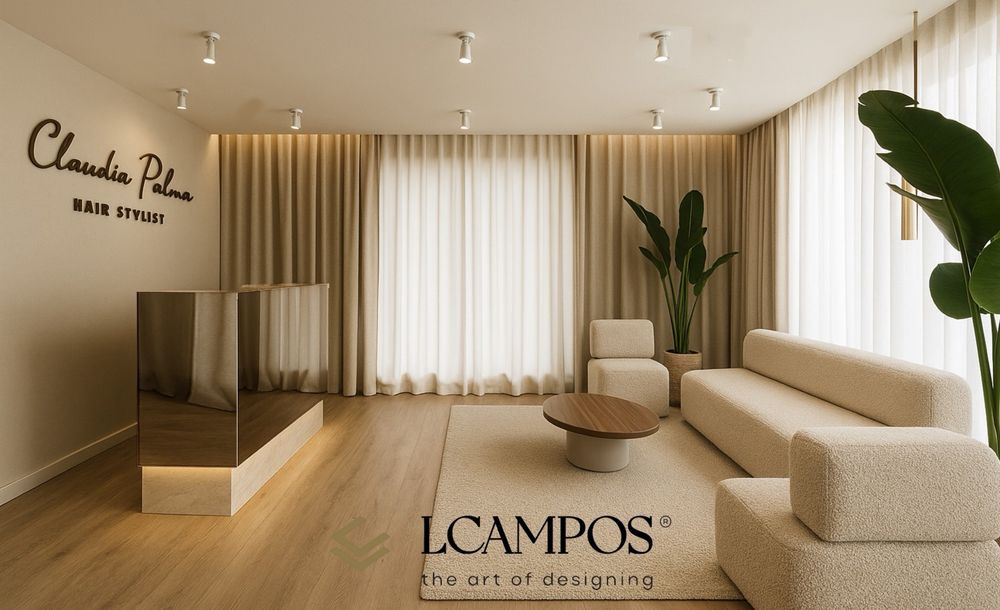 Mobiliário á medida para cabeleireiro e estética