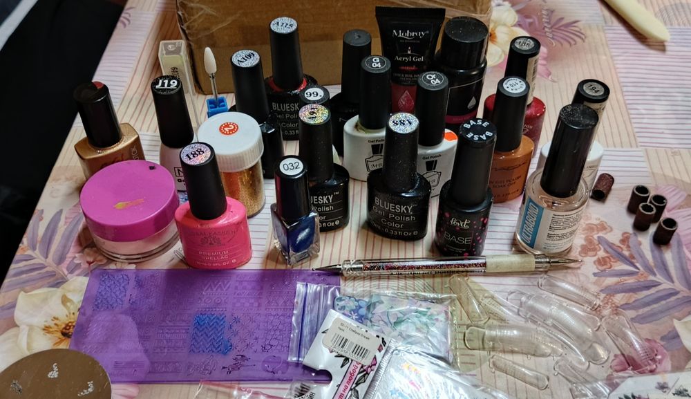 Лампа LED+фрезер для профессианального маникюра