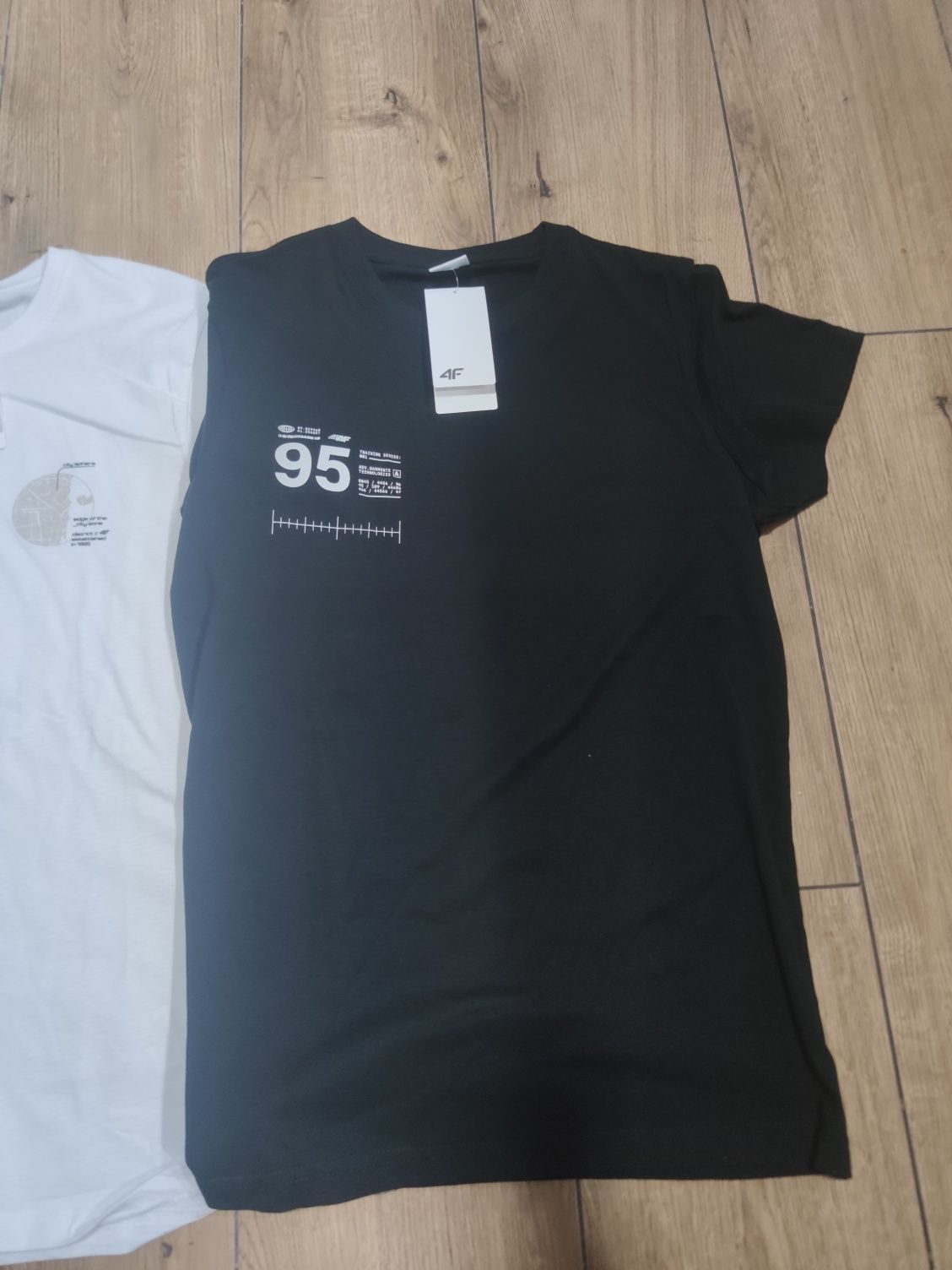 Zestaw 2 sztuki 100% BAWEŁNA koszulka t-shirt męska 4F rozmiar S