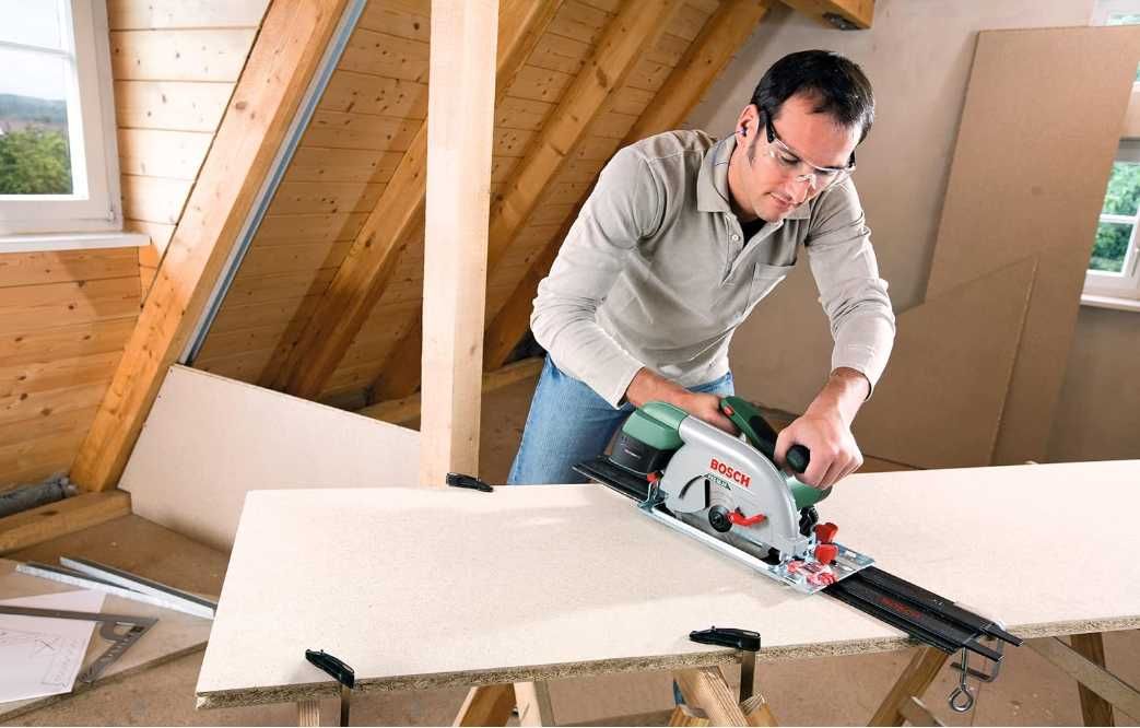 Bosch дві направляючі шини 2x 350 мм + 2 струбцини