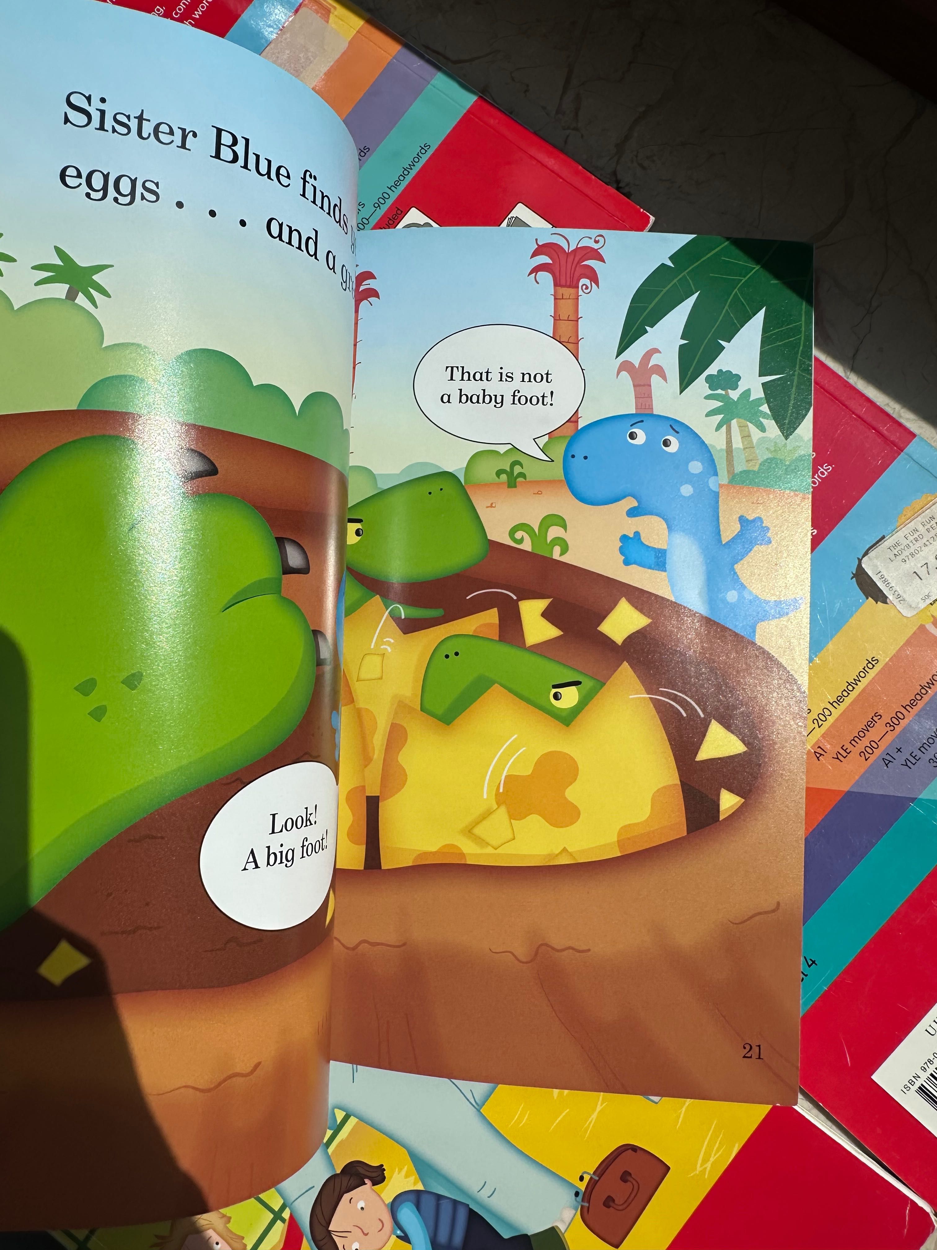 Ladybird Readers 4 książki, Level A and B. The Zoo, Fun Run