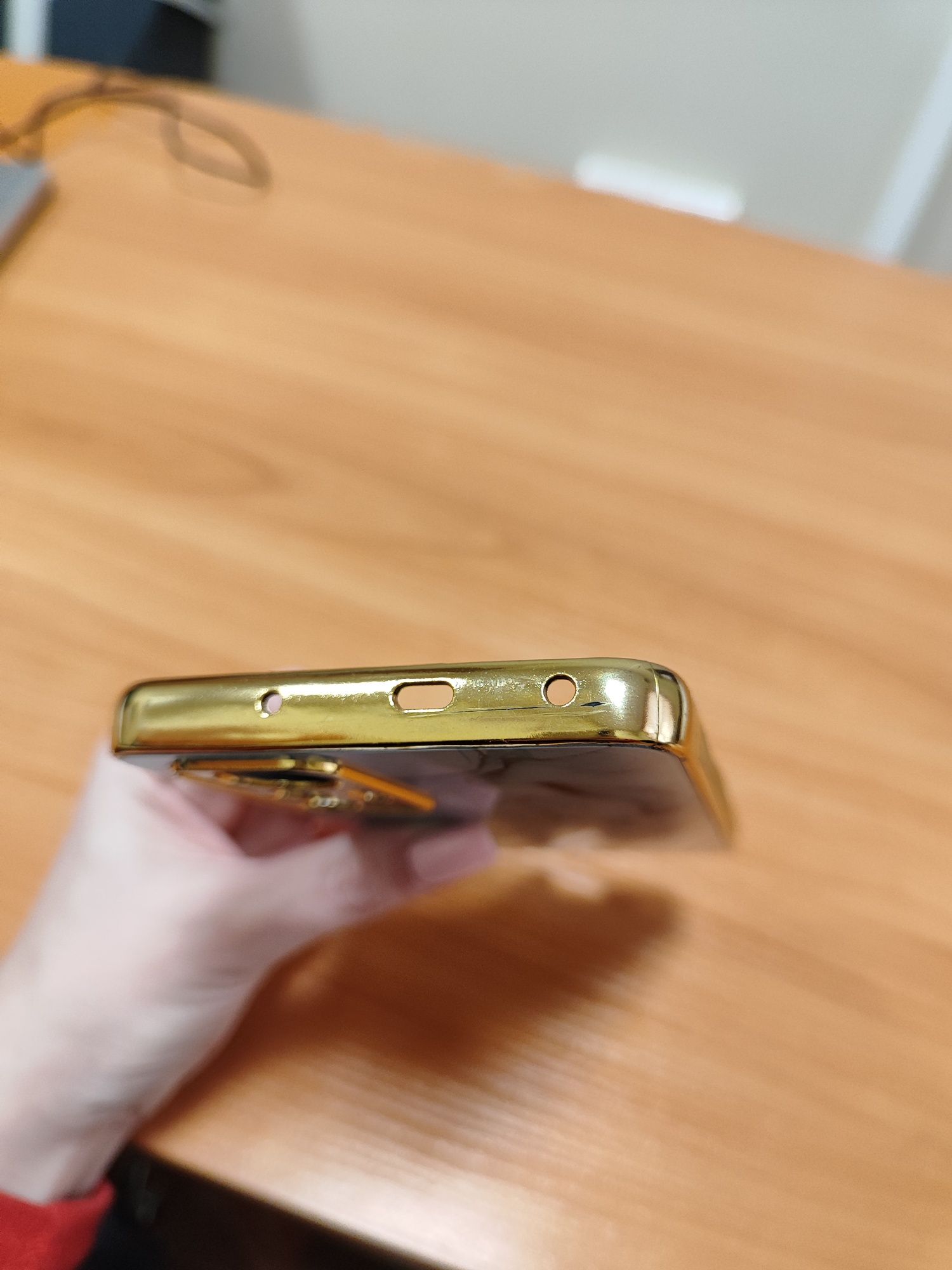 Nowe etui case Xiaomi 12 Lite miętowe mięta marmur marmurowe złote