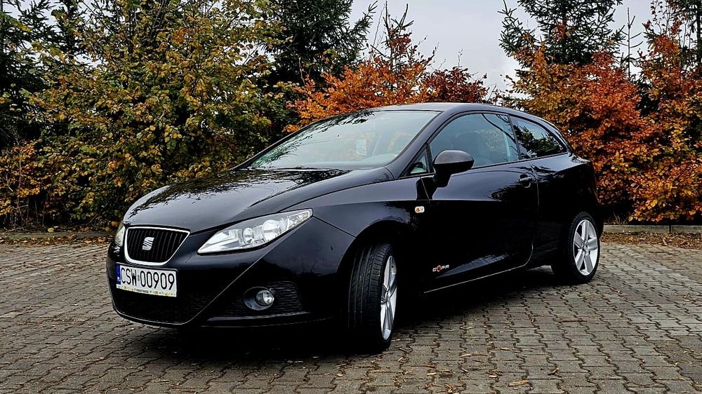 Seat Ibiza 1.4 Benzyna 85KM 2009r Niski przebieg !!!