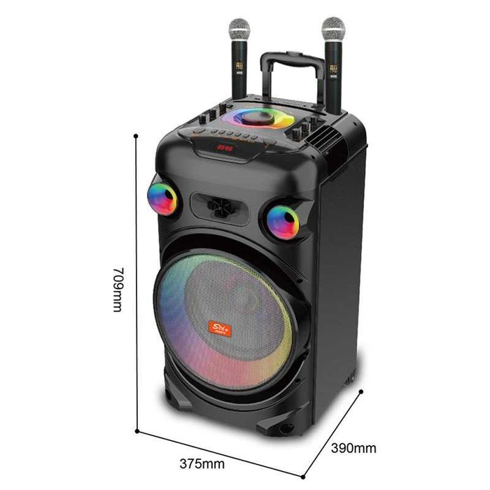 Акустична система з 2шт PartyBox мікрофонами (не JBL 310 320 710)