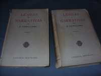 Livros "Lendas e Narrativas" em 2 volumes de Alexandre Herculano